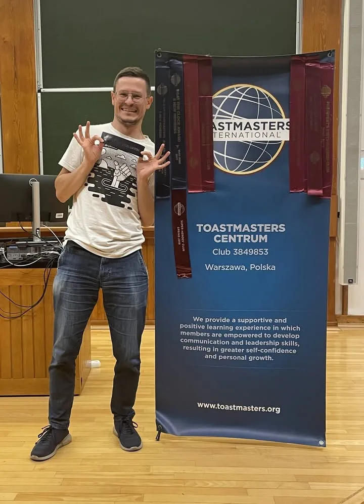 Gratulujemy zwycięzcom konkursów spotkania #577 Toastmasters Centrum 01.10.2026 👏 🎉 — zdjęcie 4