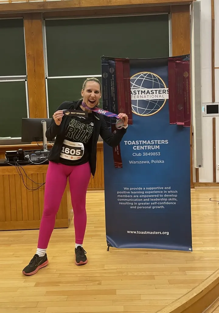 Gratulujemy zwycięzcom konkursów spotkania #577 Toastmasters Centrum 01.10.2026 👏 🎉 — zdjęcie 5