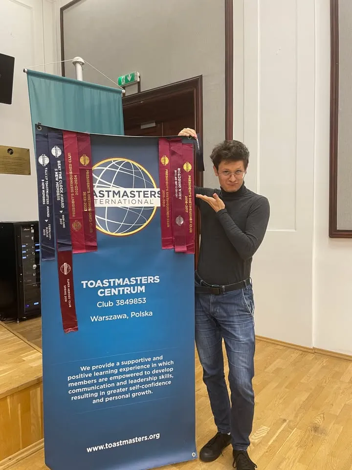 Gratulujemy zwycięzcom konkursów spotkania Toastmasters Centrum 10.09.2026👏🎉 — zdjęcie 6